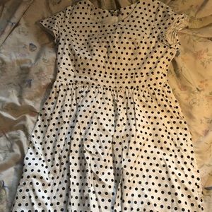 Down east polka dot dress